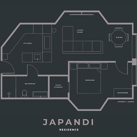 Japandi By The Heim Residences Манчестер Экстерьер фото